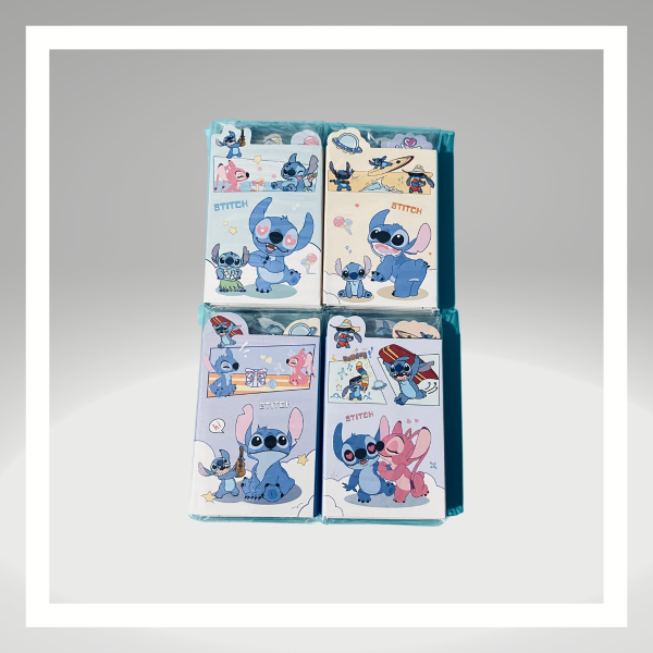 Set notas adhesivas Stitch