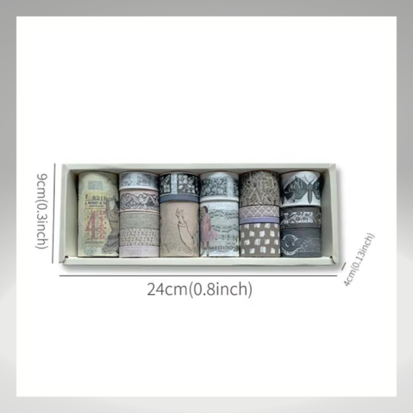 Set Washi tape 2, 18 rollos