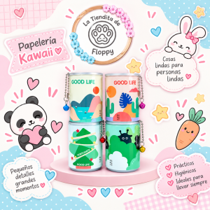 Toallitas húmedas mini lata paisaje
